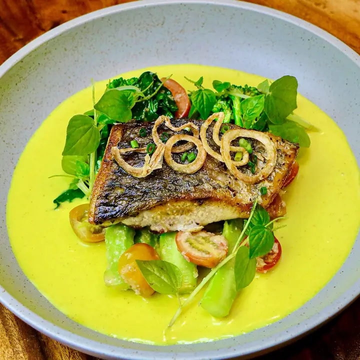 Oven Roasted Kep Seabass