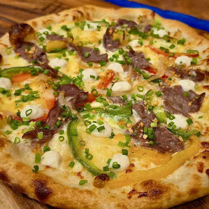 Philly Cheesesteak Pizza