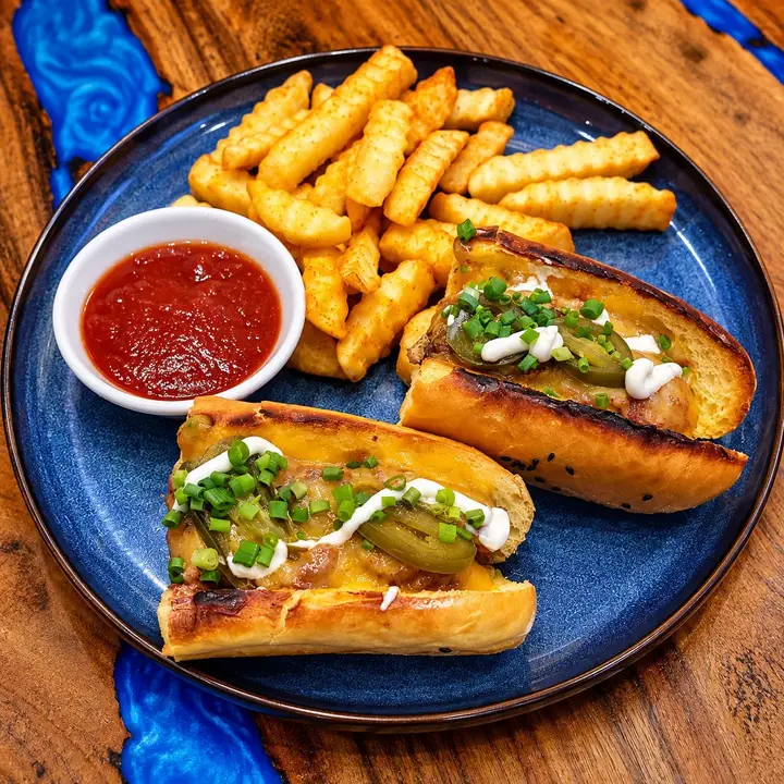Smoked Chili Hot Dog
